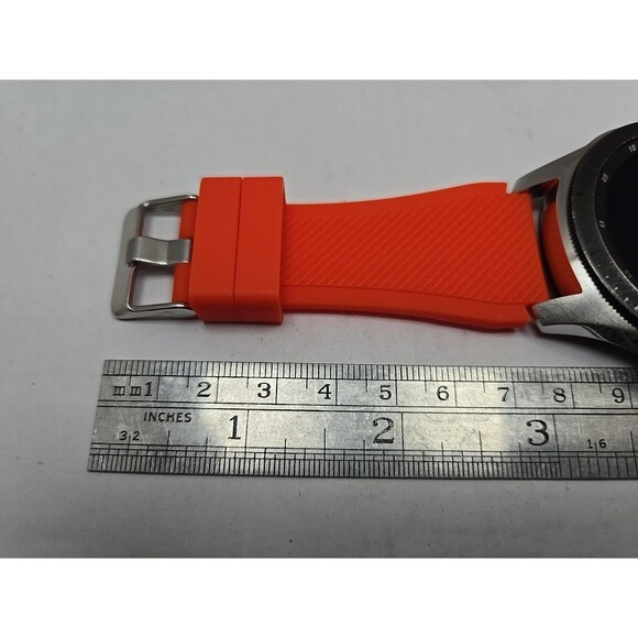 Samsung Galaxy Watch 48mm SM R800 Bluetooth GPS Silver Black *READ - Picture 9 of 12